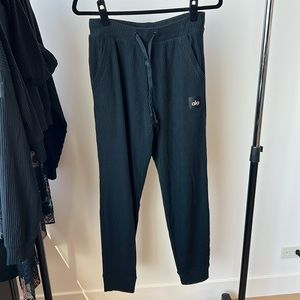 ALO YOGA Muse Sweatpants Black Size Small S Jogger style